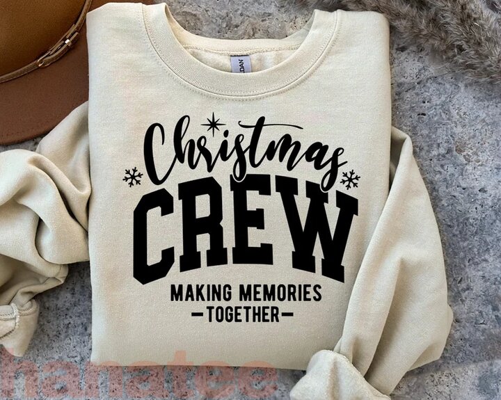Christmas Crew Making Memories Together