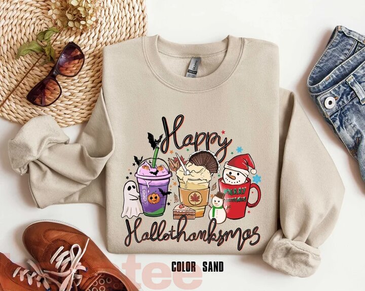 Happy Hallothanksmas Coffee Pumpkin