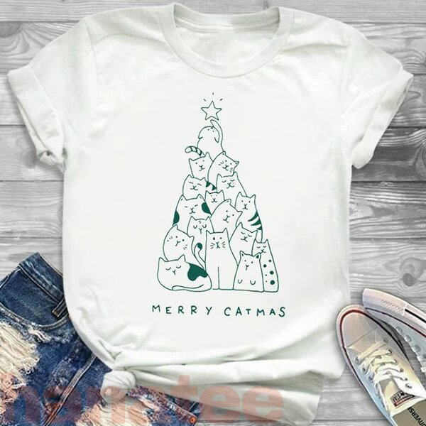 Merry Catmas Tree Christmas