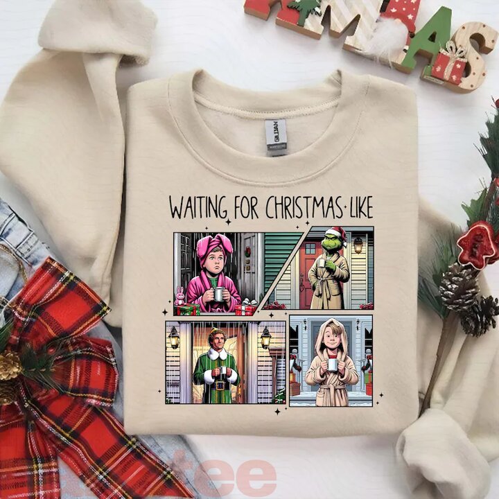 Waiting For Christmas Like 90's Movie Comedy