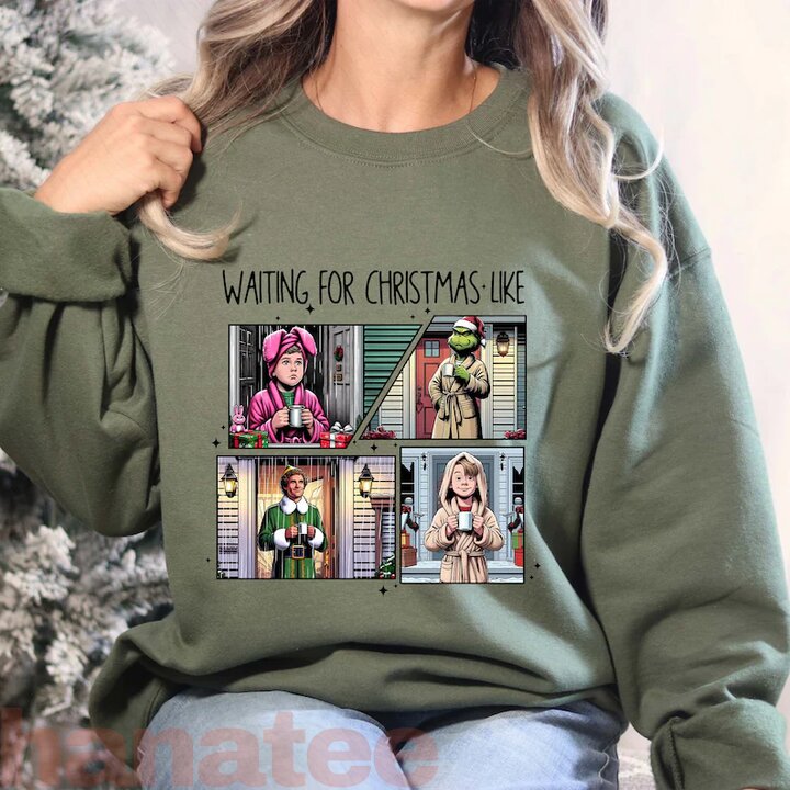 Waiting For Christmas Like 90's Movie Comedy