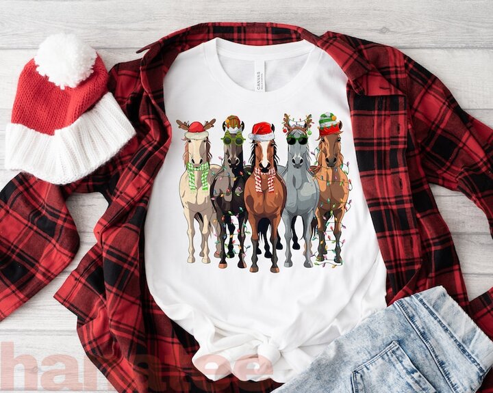 Horse Farm Lover Christmas 