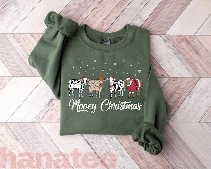 Cows Cool Farm Christmas