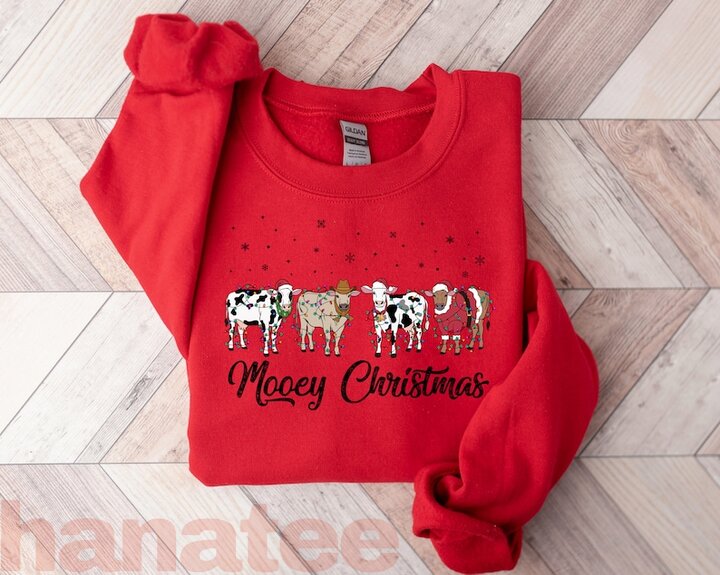 Cows Cool Farm Christmas