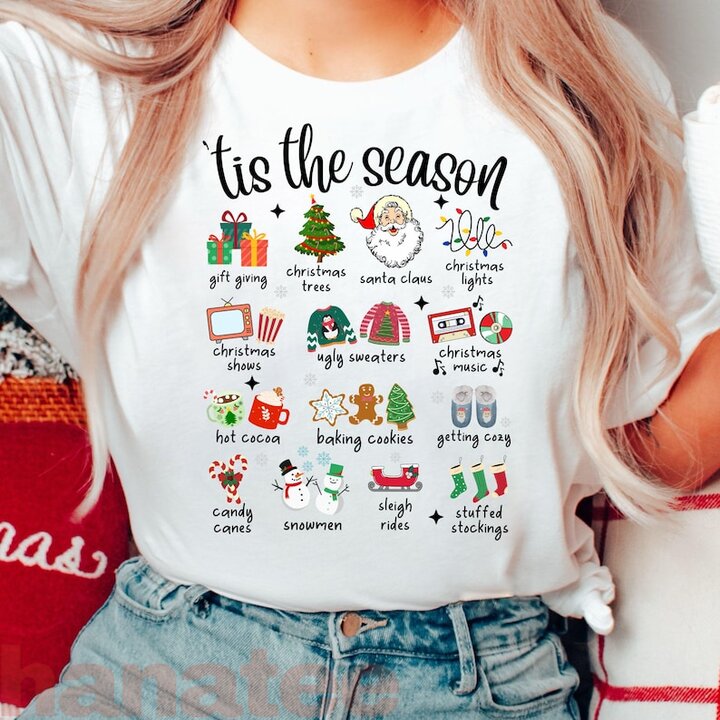 Tis The Season Groovy Christmas