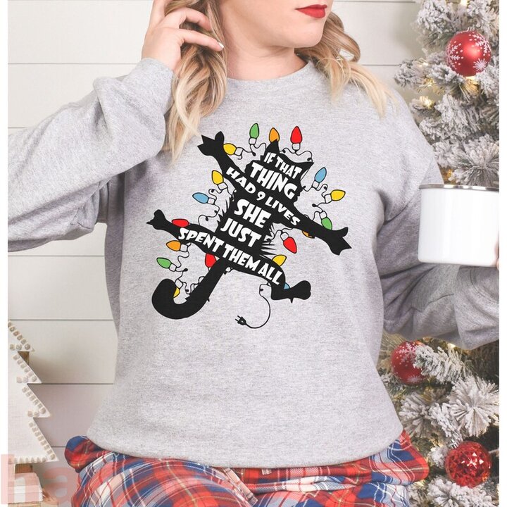 Christmas Funny Quotes Cat Lover