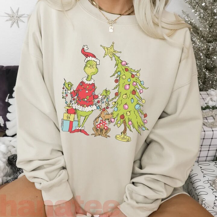 Funny Grinch Christmas Tree