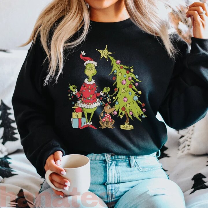 Funny Grinch Christmas Tree