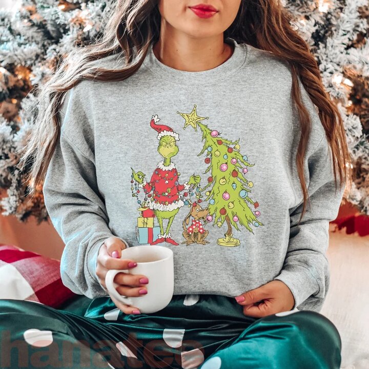 Funny Grinch Christmas Tree