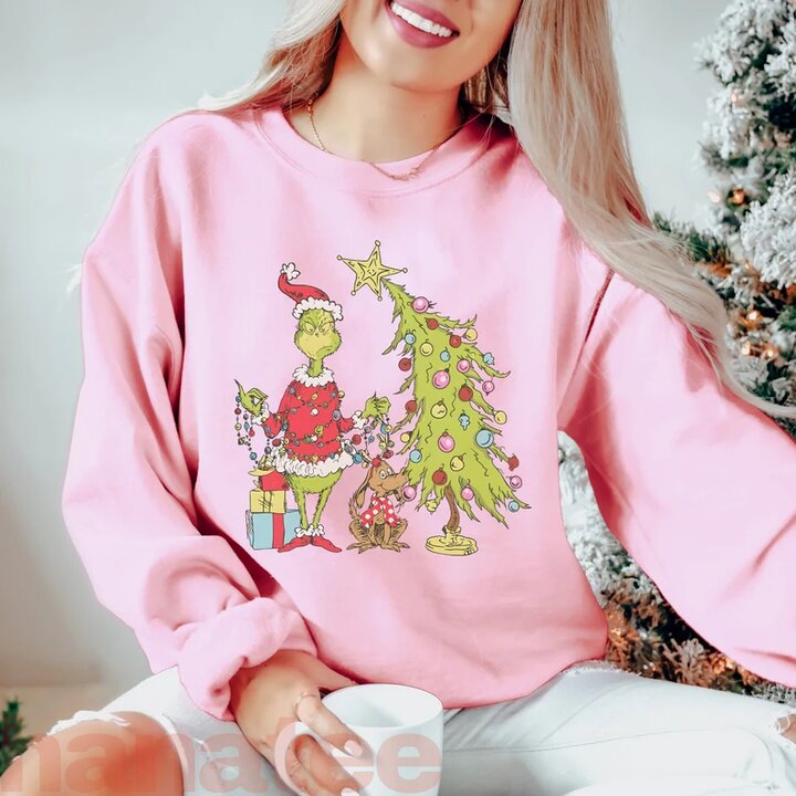 Funny Grinch Christmas Tree