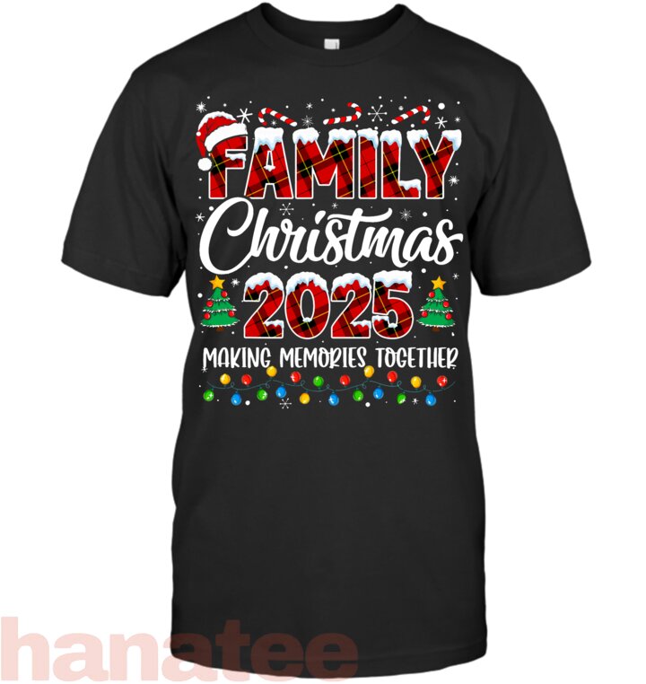 Family Christmas 2025 Matching Squad Santa Red