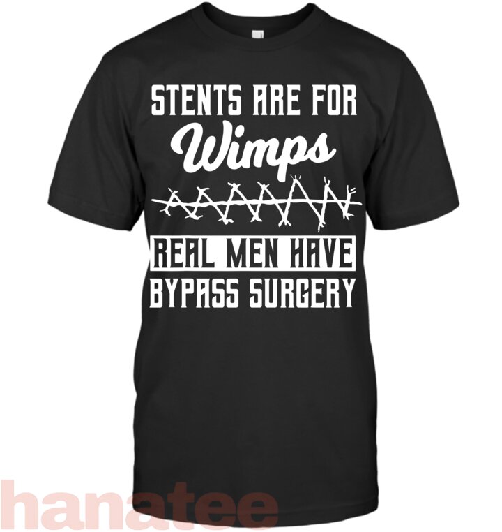 Open Heart Bypass Surgery Coronary Artery Stent Patient T-Shirt
