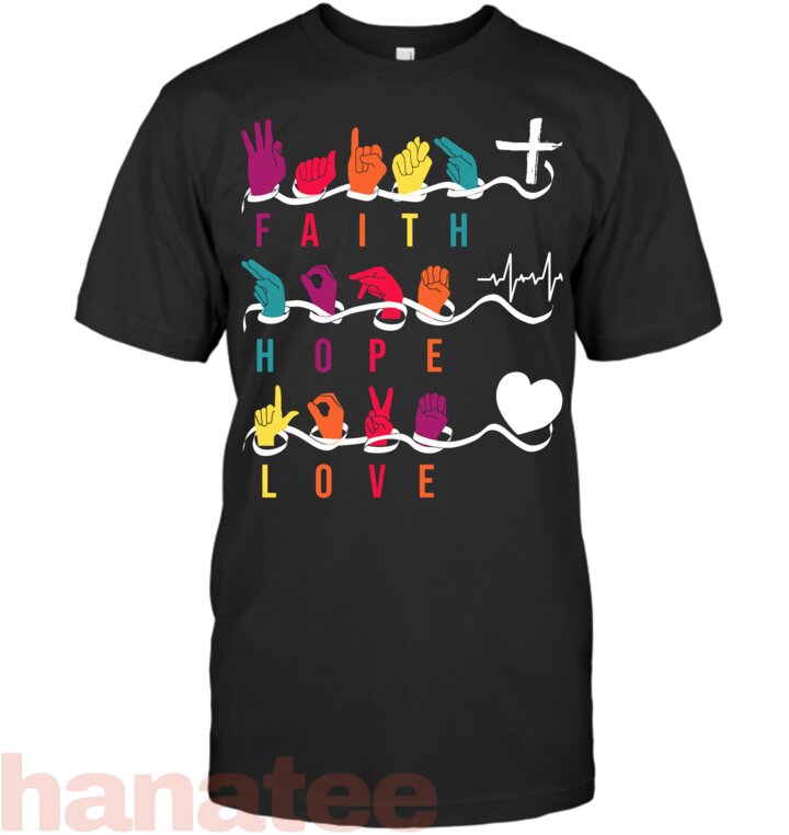 Faith Hope Love ASL