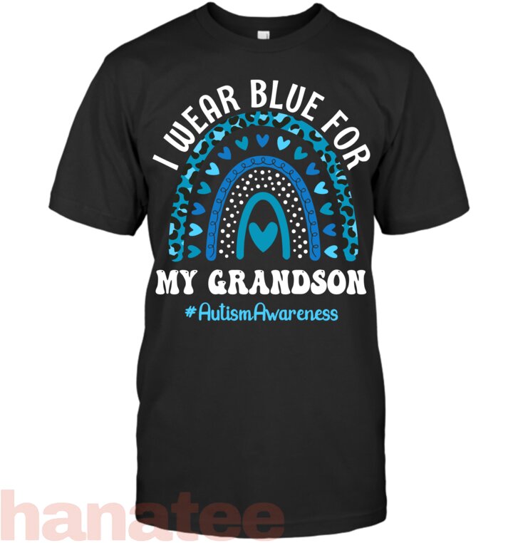 I Wear Blue For My Grandson