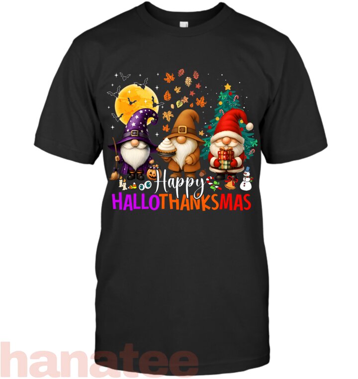 Happy Hallothanksmas Gnomes Lover 2