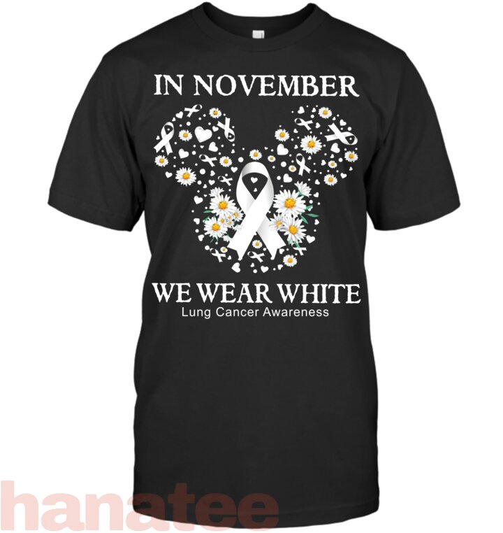 White Daisy For Lung Cancer Awareness