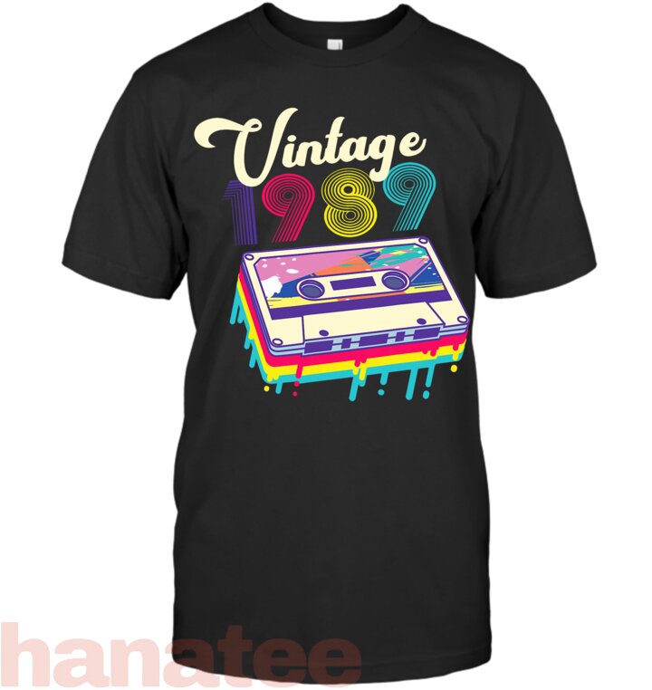 Vintage 1989 Cassette Tape Mixtape