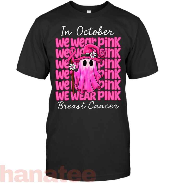 We Wear Pink Breast Cancer Awareness Halloween