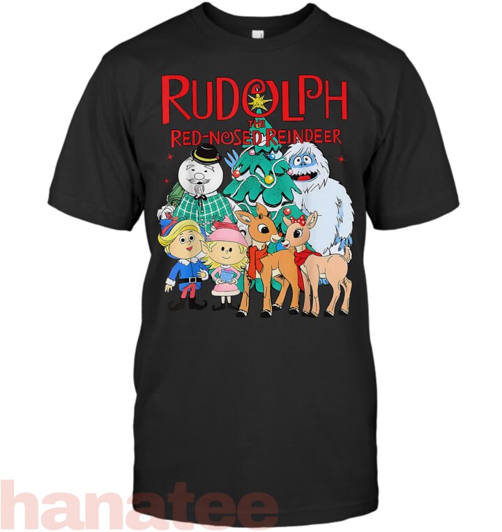 Cute The Red Nosed Reindeer Christmas Tree