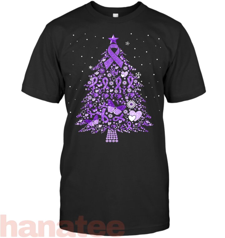 Pancreatic Cancer Christmas Tree (2)