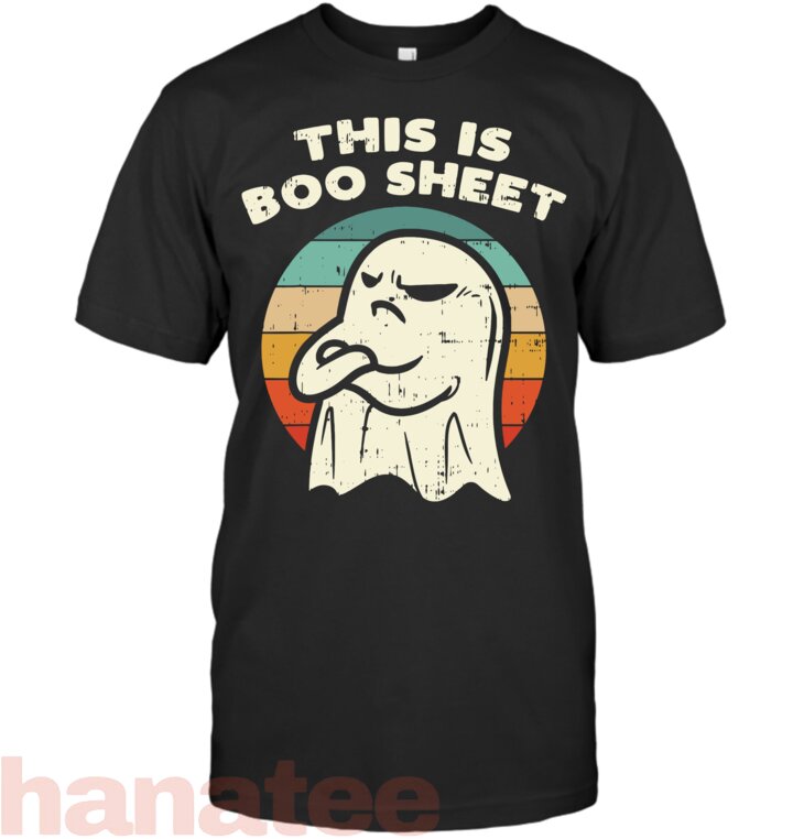 This Is Boo Sheet Ghost Retro