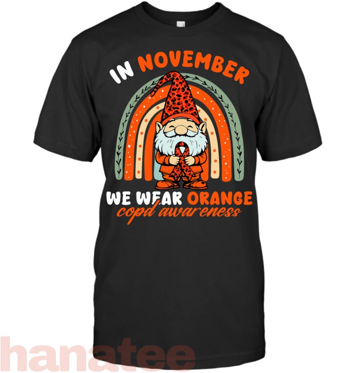 In November We Wear Orange For COPD Awareness