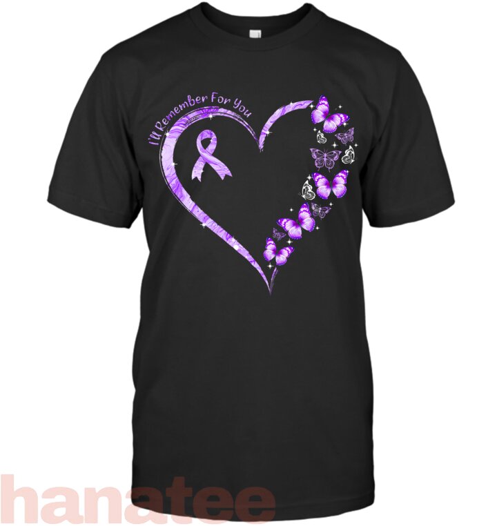 I_ll Remember For You Purple Butterfly Alzheimer_s