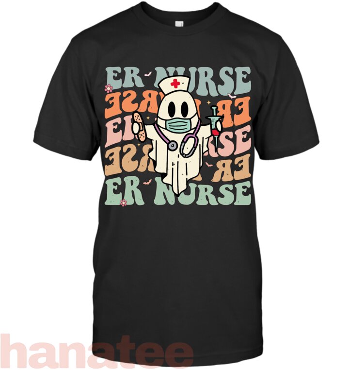 Groovy Emergency Room Nurse Funny Halloween