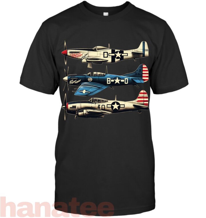 Warplanes Mustang Corsair Vintage