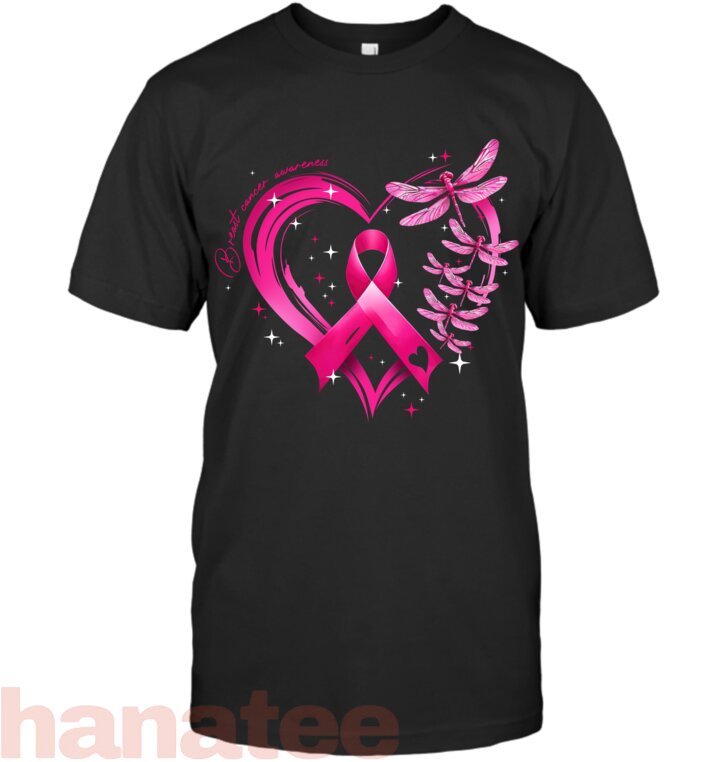 Dragonfly Heart Breast Cancer Awareness