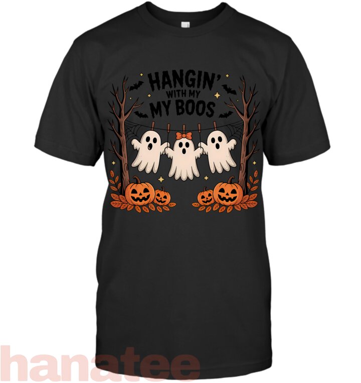 Funny Hanging Ghosts Halloween