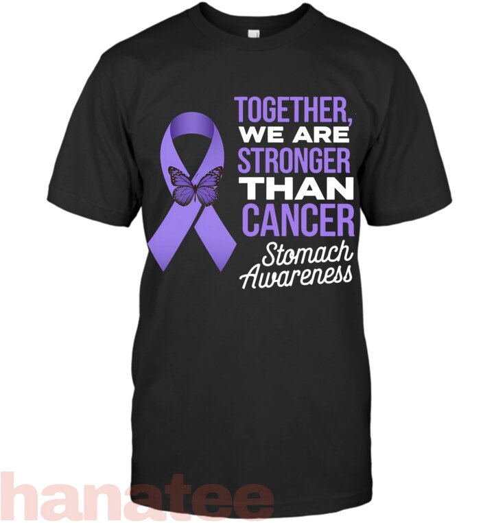 Together We Are Stronger Stomach Cancer Awareness Month T-Shirt