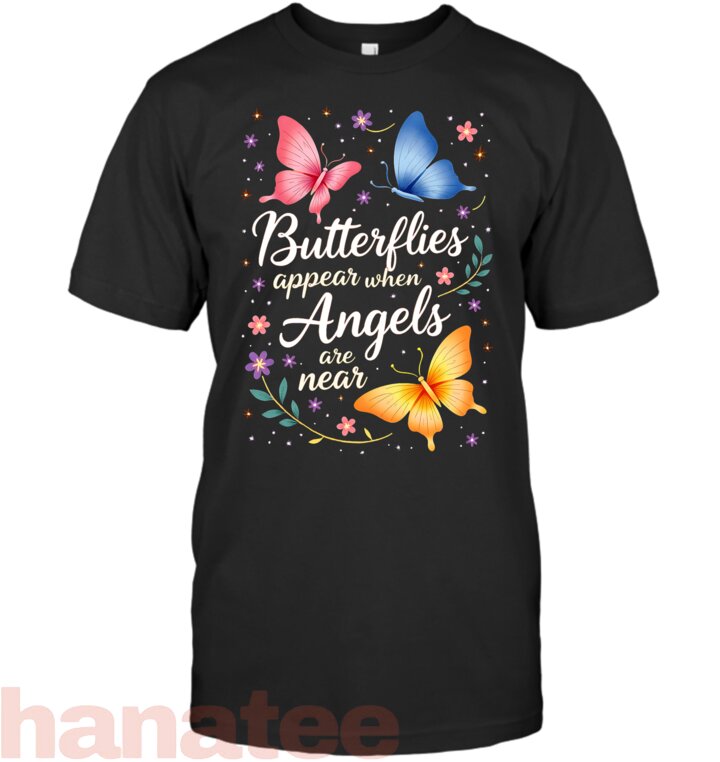 Nature Flowers Butterflies When Angels Are Near