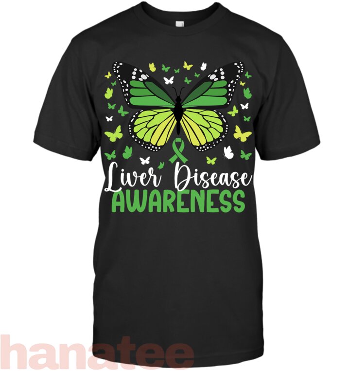 Liver Disease Awareness Butterfly