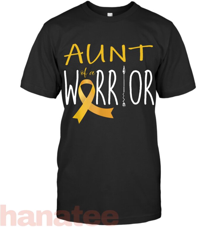 Aunt Of A Warrior Childhood Cancer