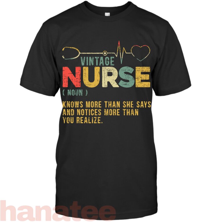 Vintage Nurse Definition Hospital Medical Registered