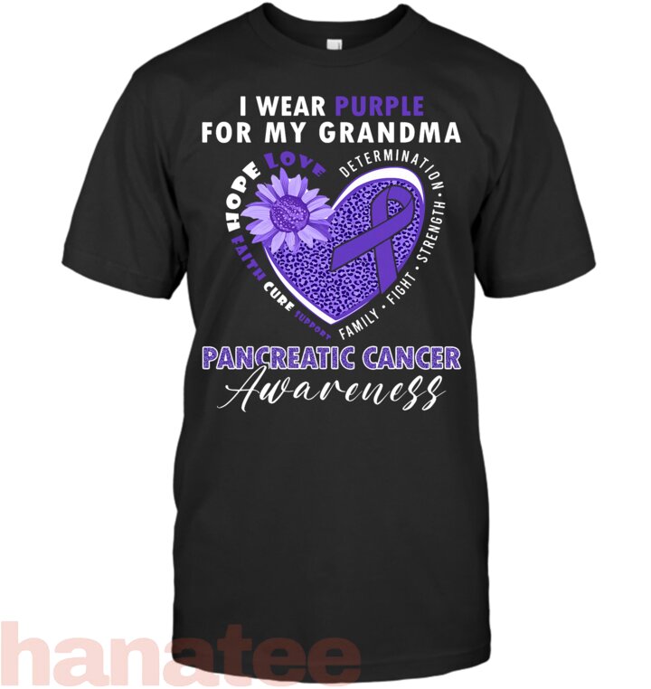 Pancreatic Cancer Wear Purple For My Grandma