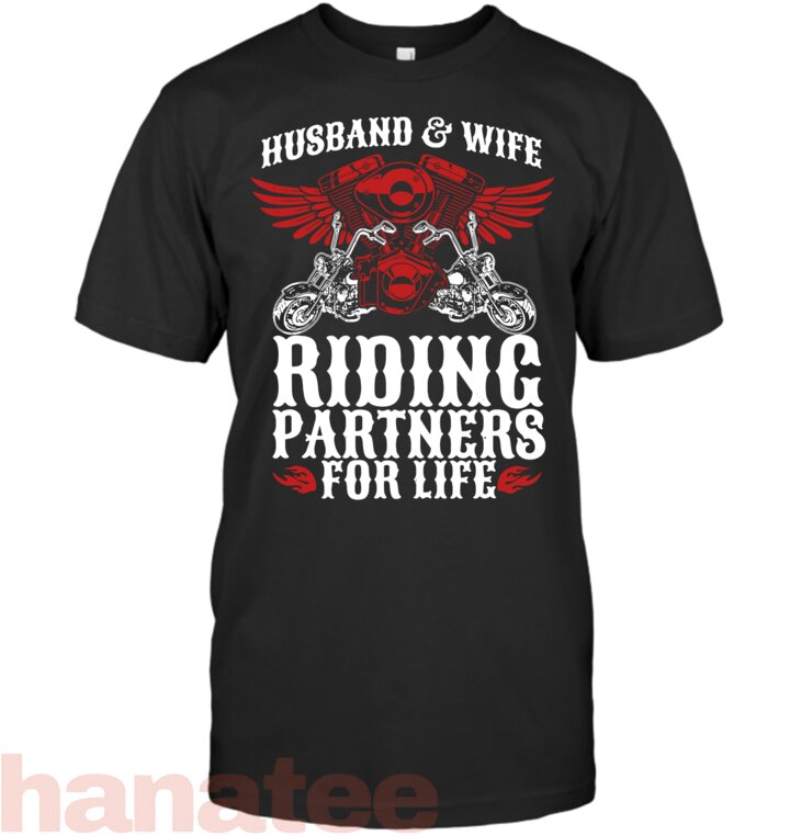 Husband Wife Riding Partners For Life