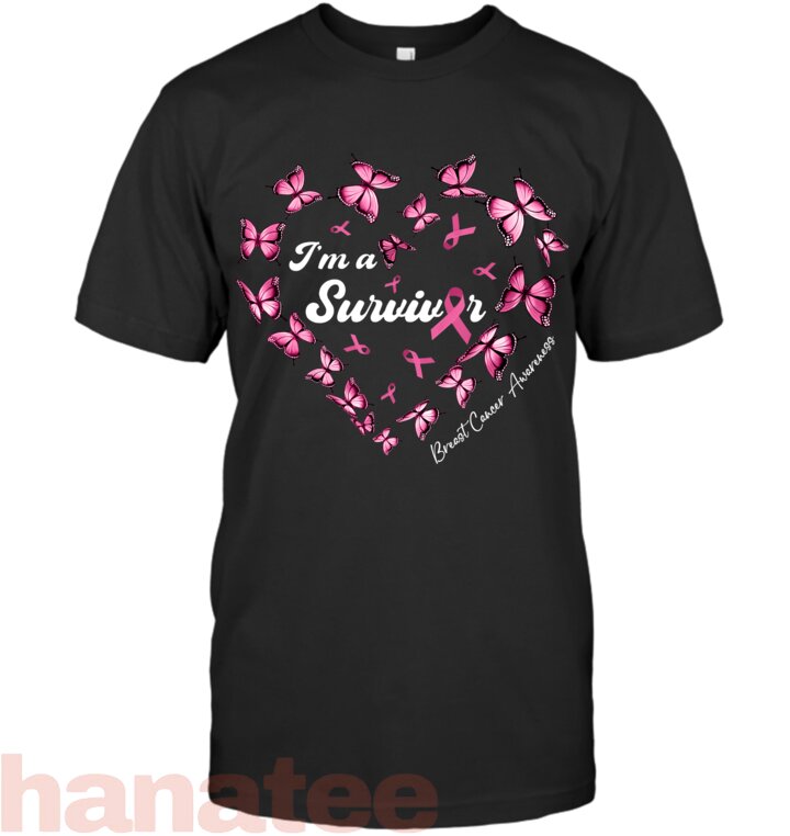 I_m A Survivor Butteflies Breast Cancer 2