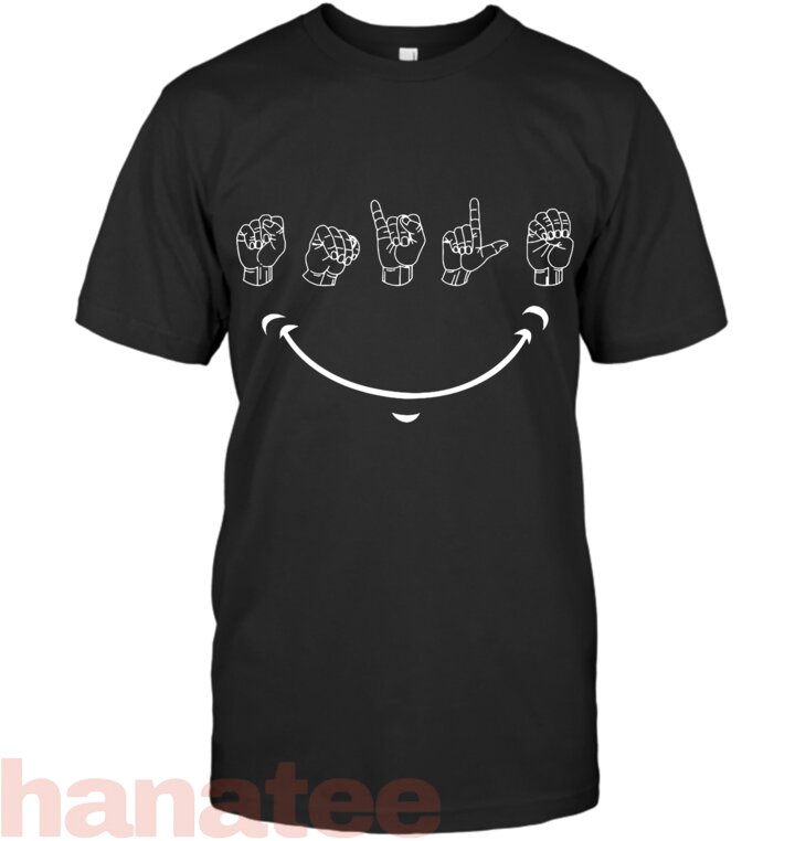 Smile American Sign Language