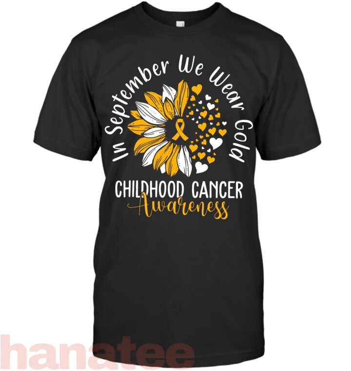 In September We Wear Gold Childhood Cancer
