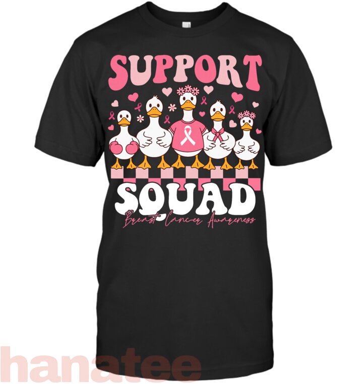 Support Squad Goose Breast Cancer