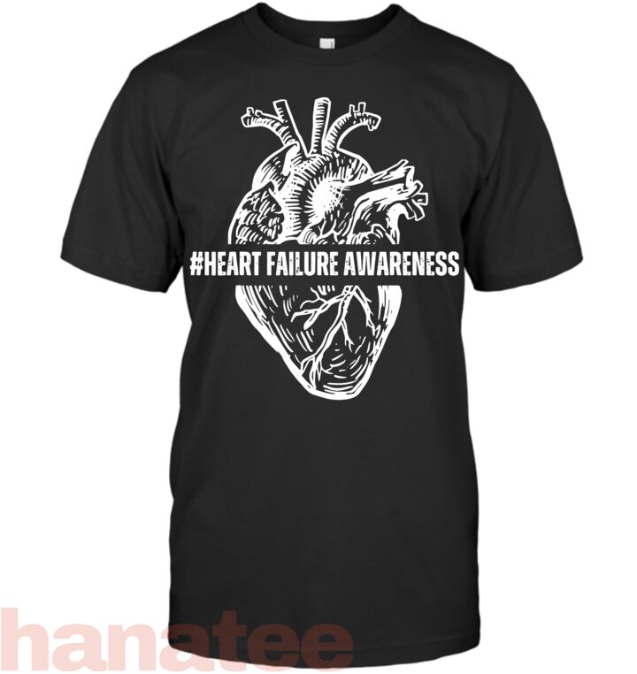 Retro Heart Failure Awareness Heart Transplant Survivor T-Shirt