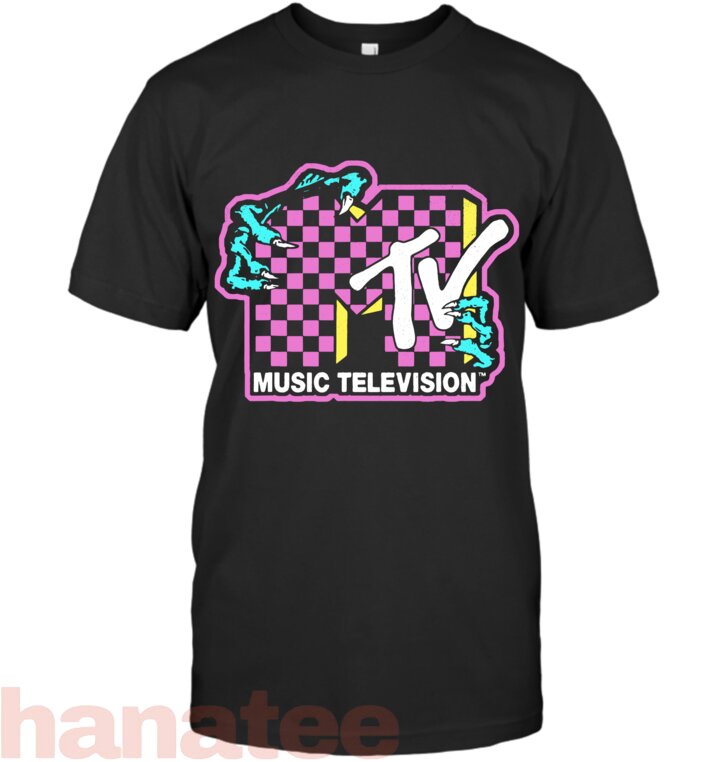 Checkered Monster Hand TV