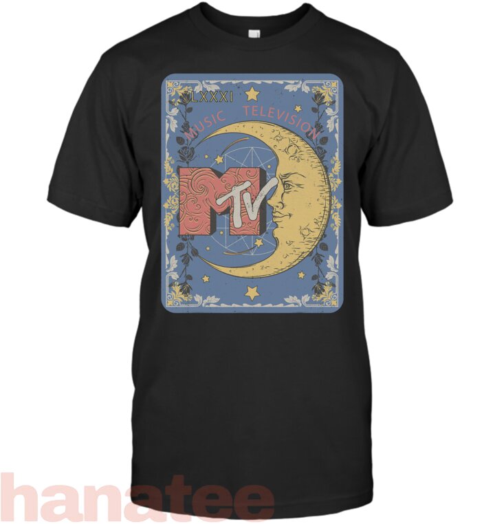 Music Television Crescent Moon Tarot Card