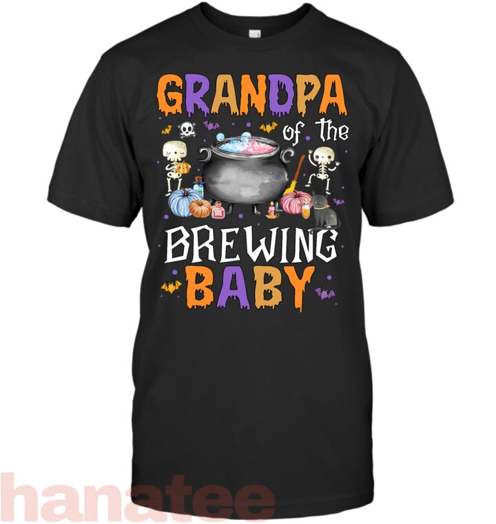 Grandpa Of The Brewing Baby Halloween