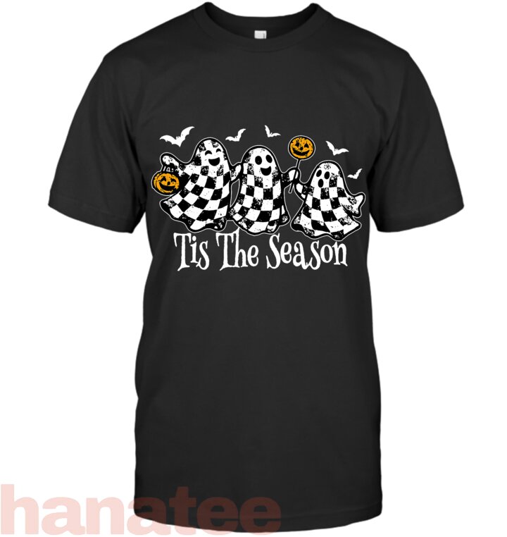 Tis The Season Spooky Ghost Halloween