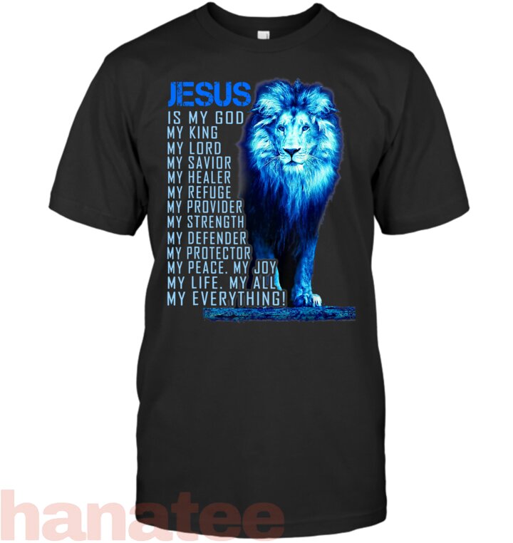 Lion Christian Jesus Is My God King
