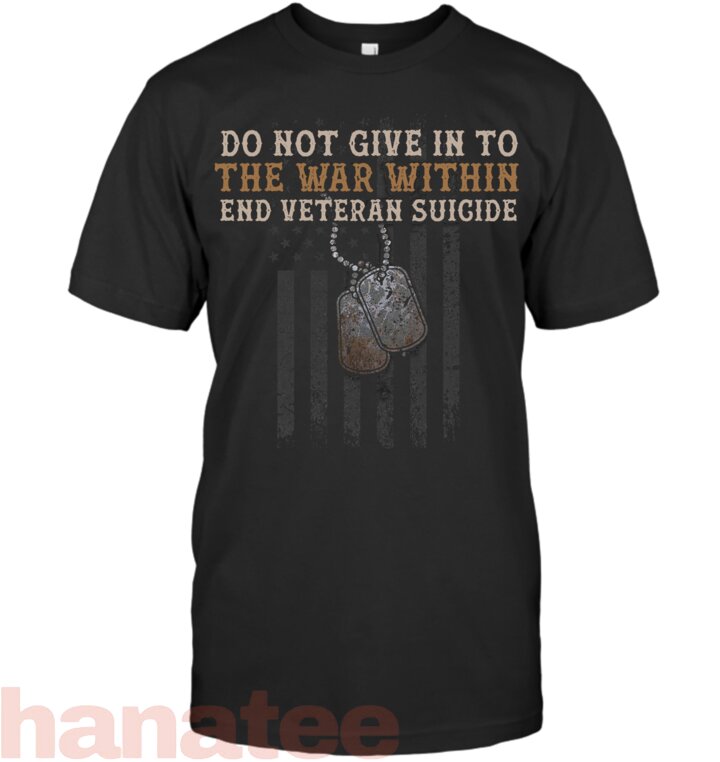 Veteran Suicide Awareness The War Within US Flag