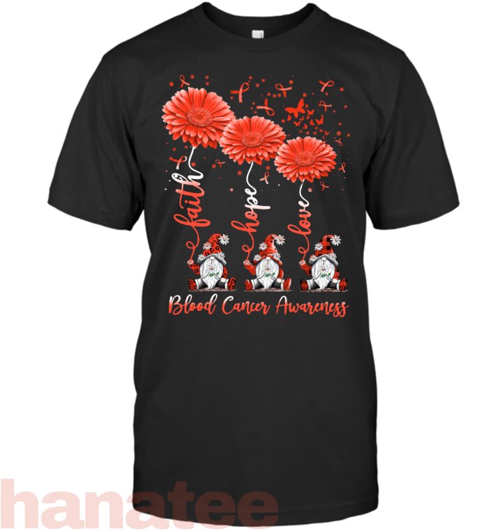 Faith Hope Love Gnomes Blood Cancer Awareness